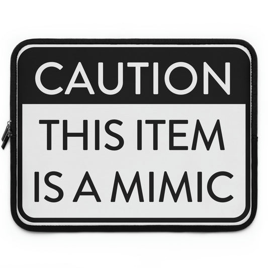 This Is Not a Mimic Laptop Sleeve