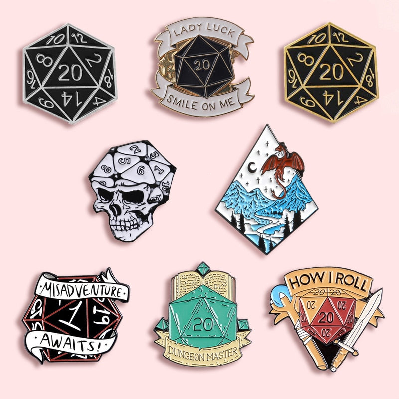 DND Assorted Pins